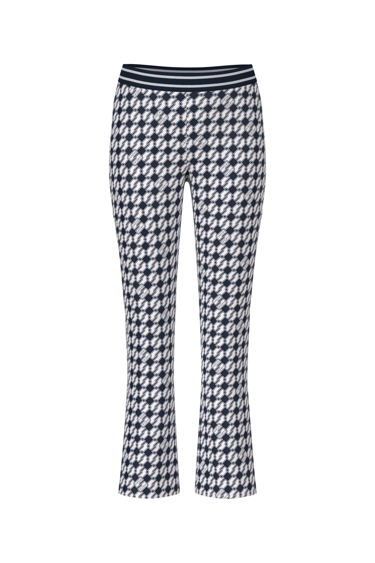 MARC CAIN Business-Hose FREDERICA navy Flared, Bild 1
