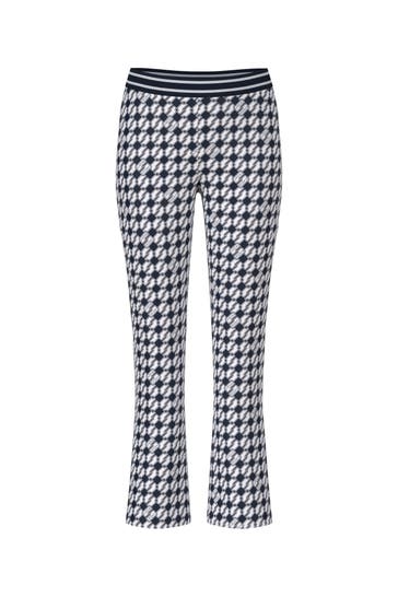 MARC CAIN Business-Hose FREDERICA navy Flared