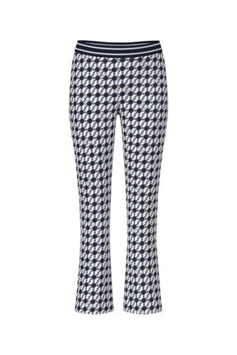MARC CAIN Business-Hose FREDERICA navy Flared