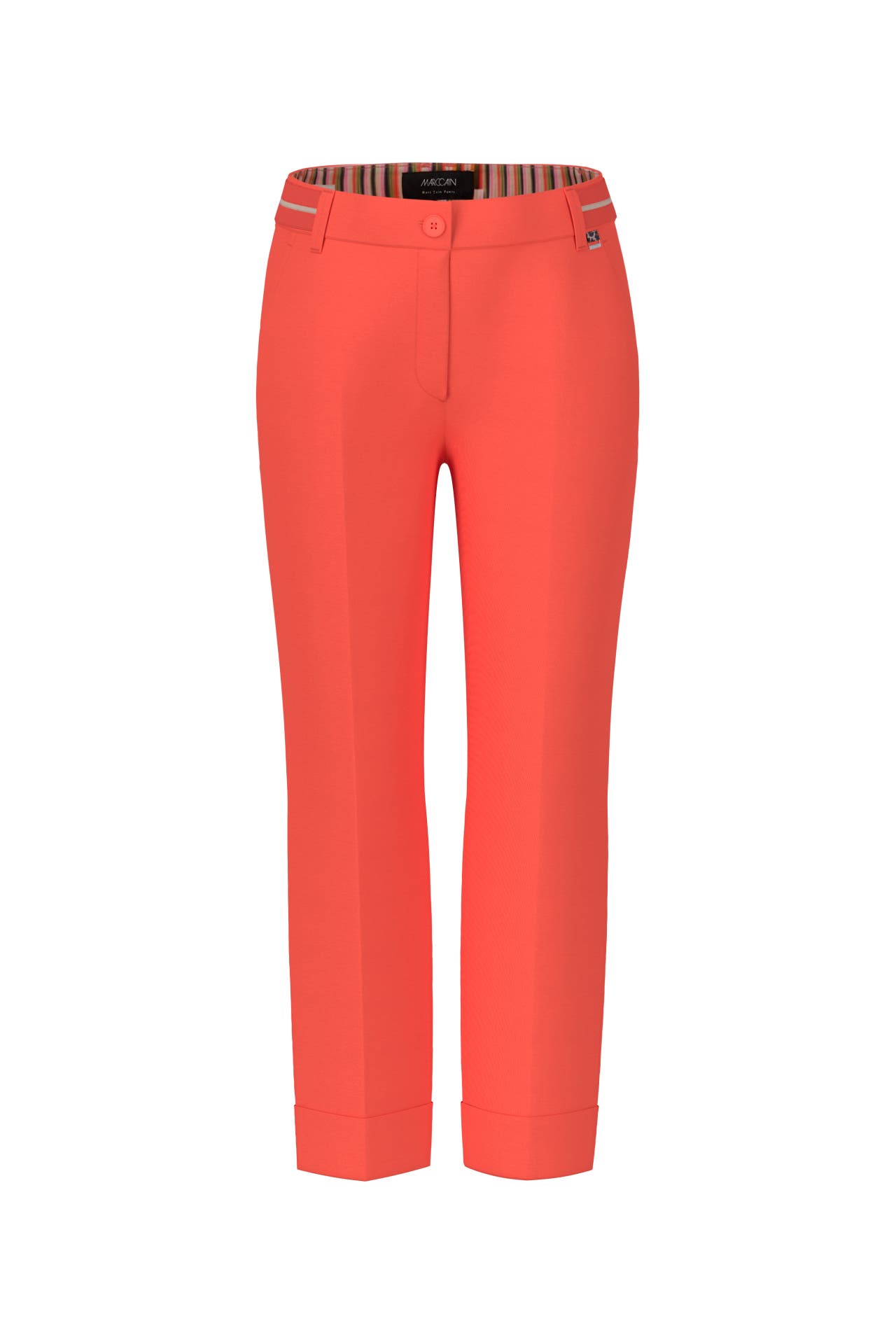 MARC CAIN Stoffhose FRANCA bright tomato Straight, Bild 1