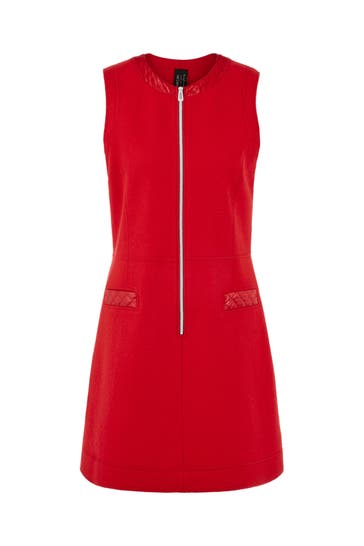 MARC CAIN Casual-Kleid cranberry