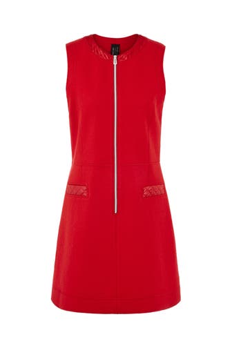 MARC CAIN Casual-Kleid cranberry