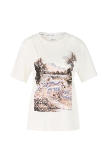 MARC CAIN T-Shirt off-white