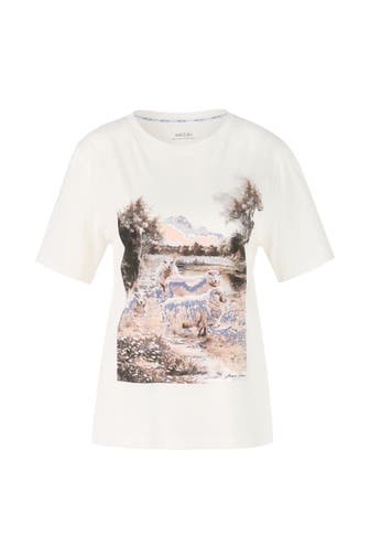 MARC CAIN T-Shirt off-white