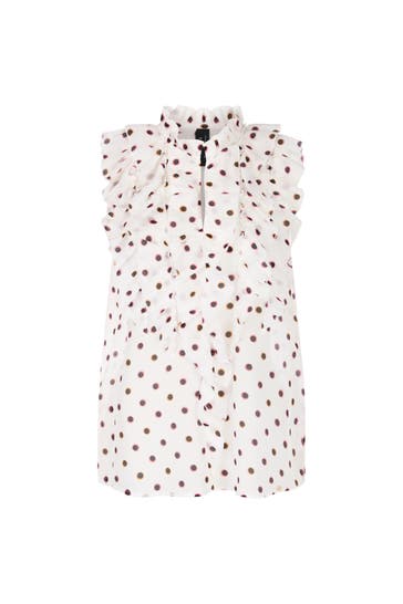 MARC CAIN Top off-white