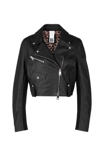 MARC CAIN Lederjacke black