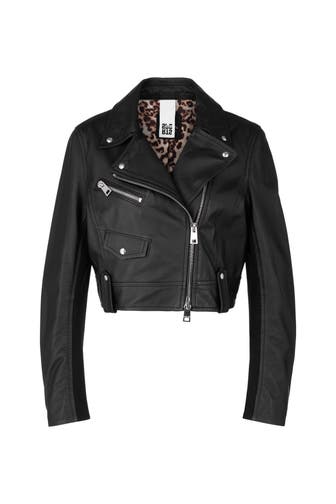 MARC CAIN Lederjacke black