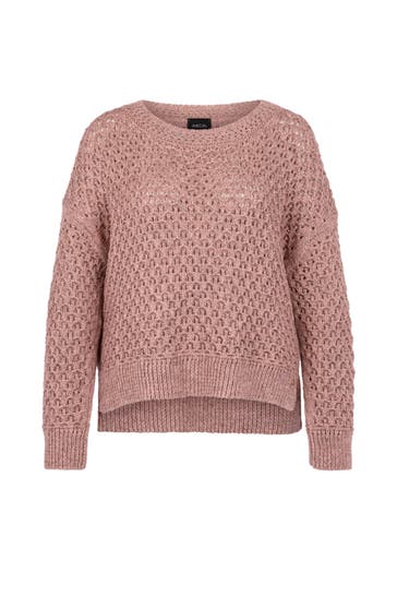MARC CAIN Pullover peach beige