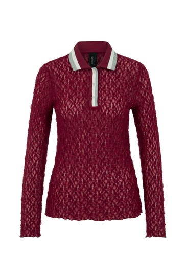 MARC CAIN Polo-Shirt rhododendron
