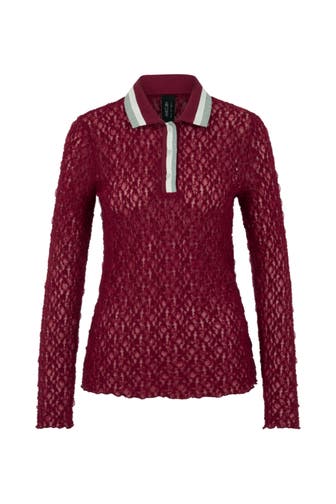 MARC CAIN Polo-Shirt rhododendron