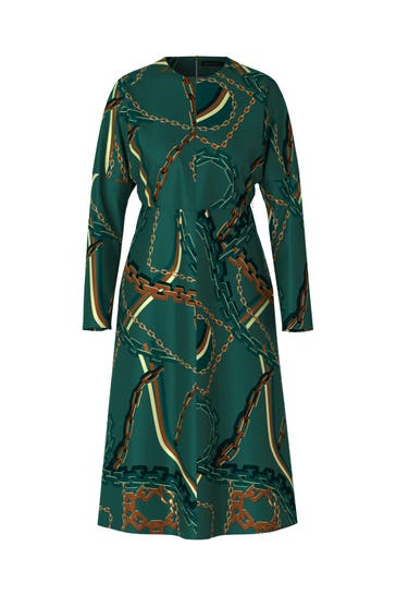 MARC CAIN Kleid soft forest