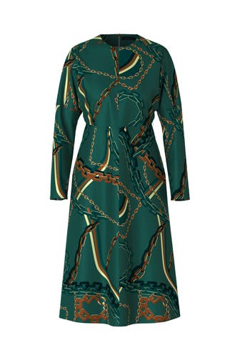 MARC CAIN Kleid soft forest