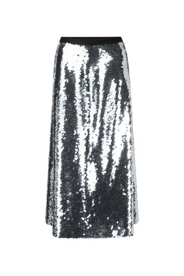 MARC CAIN Maxirock platinum grey