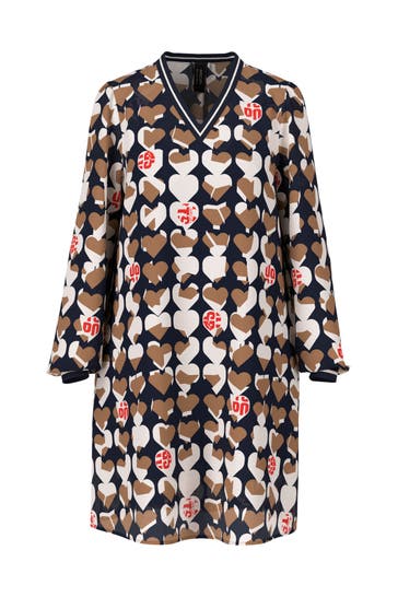 MARC CAIN Midikleid navy