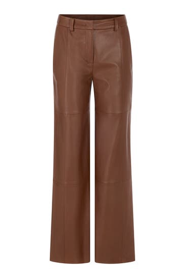 MARC CAIN Business-Hose WARRI dark chestnut brown Loose Fit