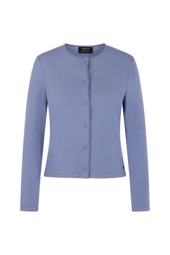 MARC CAIN Strickjacke bluish violet