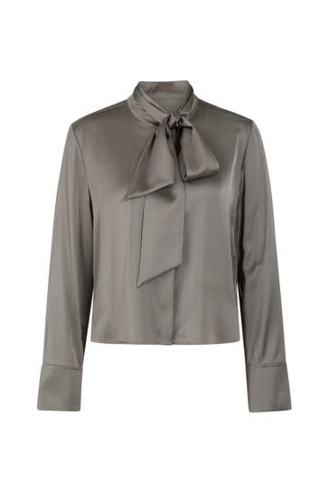 MARC CAIN Business-Bluse soft charcoal