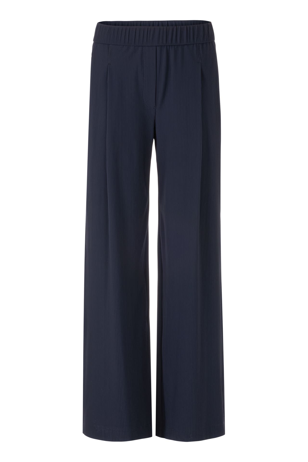 MARC CAIN Business-Hose WEDI navy Flared, Bild 1