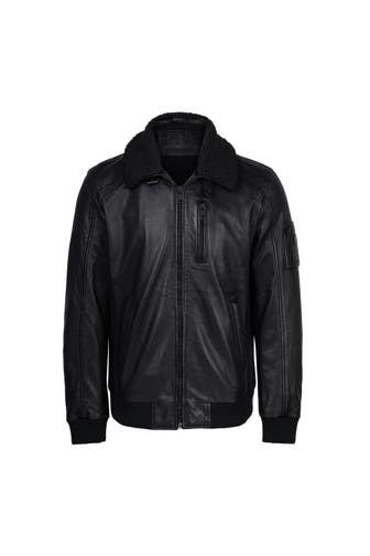 TRUEPRODIGY Lederjacke Blaze Schwarz