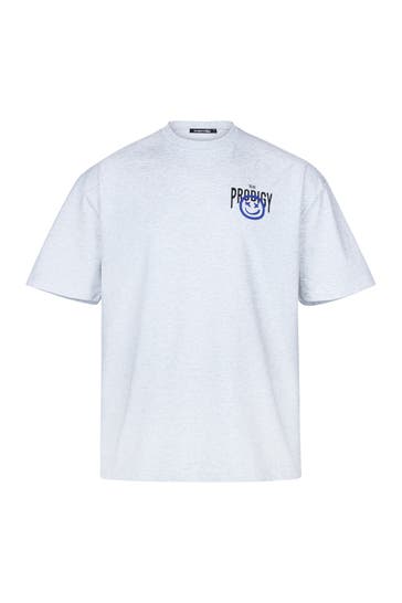 TRUEPRODIGY T-Shirt Hajin F Graumelange