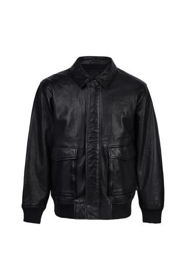 TRUEPRODIGY Lederjacke Ryder Schwarz