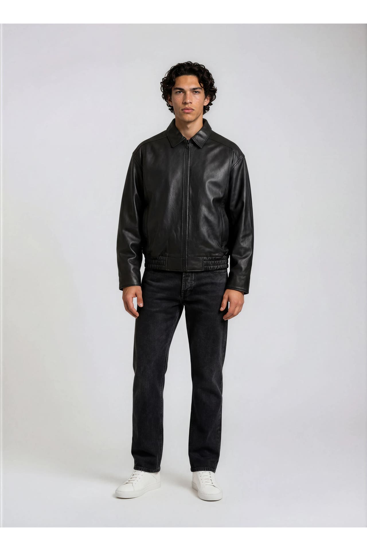 TRUEPRODIGY Lederjacke Pekka Schwarz, Bild 1