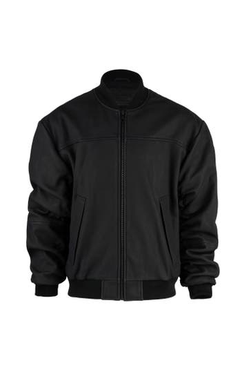 TRUEPRODIGY Lederjacke Nazar Schwarz