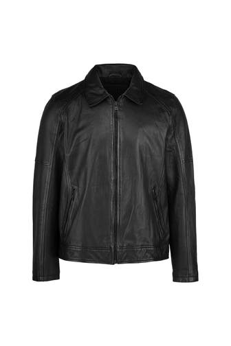 TRUEPRODIGY Lederjacke Gael Schwarz