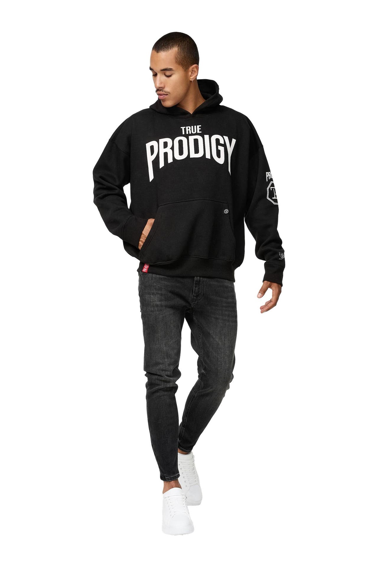 TRUEPRODIGY Hoodie Feith Schwarz, Bild 1