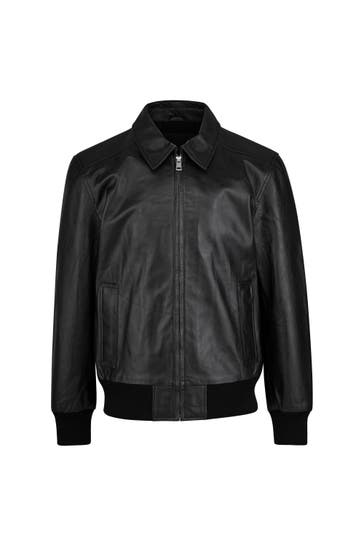TRUEPRODIGY Lederjacke Yeray Schwarz