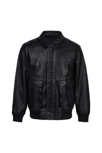 TRUEPRODIGY Lederjacke Ryder Schwarz