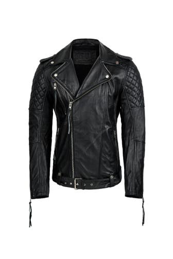 TRUEPRODIGY Lederjacke Simba Schwarz