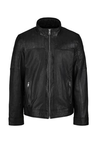 TRUEPRODIGY Lederjacke Jarno Schwarz