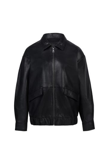 TRUEPRODIGY Lederjacke Nova Schwarz