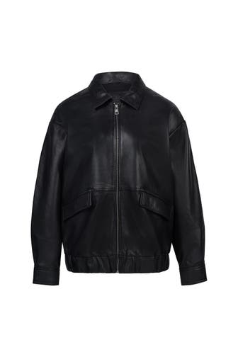 TRUEPRODIGY Lederjacke Nova Schwarz