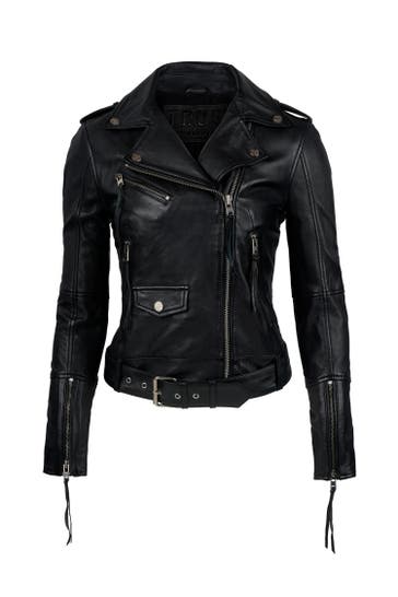TRUEPRODIGY Lederjacke Milena Schwarz