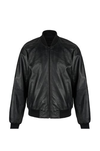 TRUEPRODIGY Lederjacke Filip Schwarz