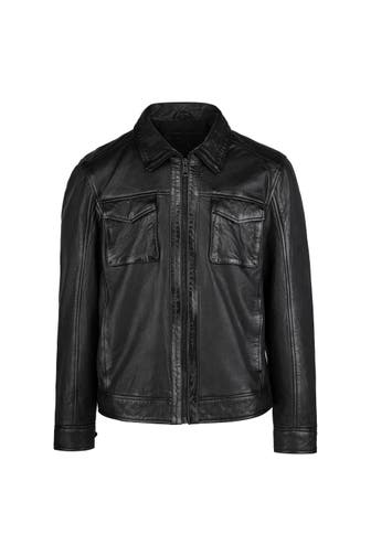 TRUEPRODIGY Lederjacke Jax Schwarz