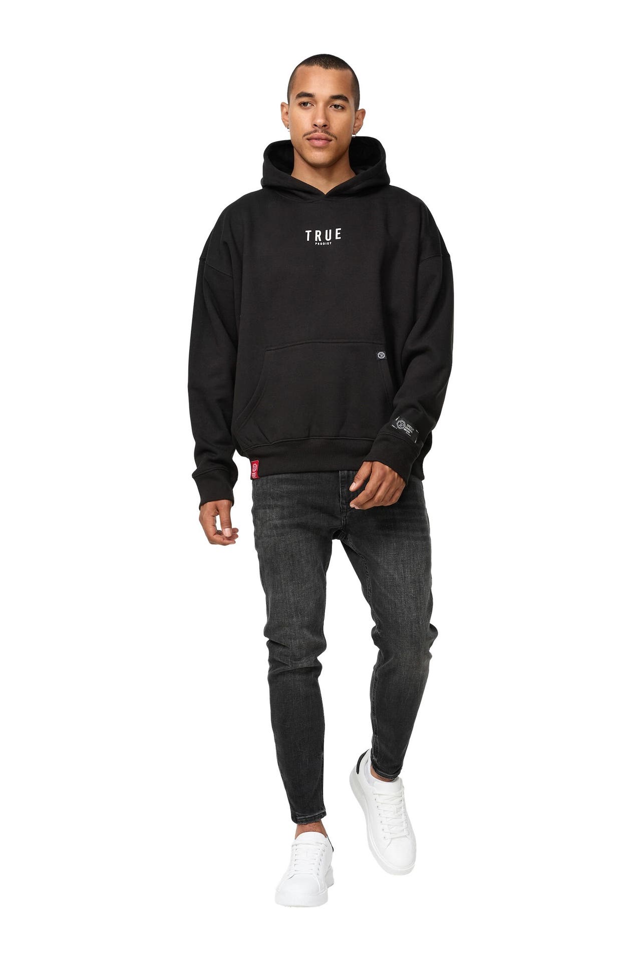 TRUEPRODIGY Hoodie Quinn Schwarz, Bild 1