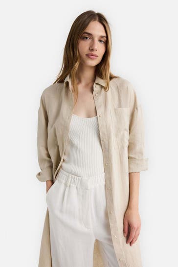 KIEFERMANN Casual-Kleid Giselda hazelnut