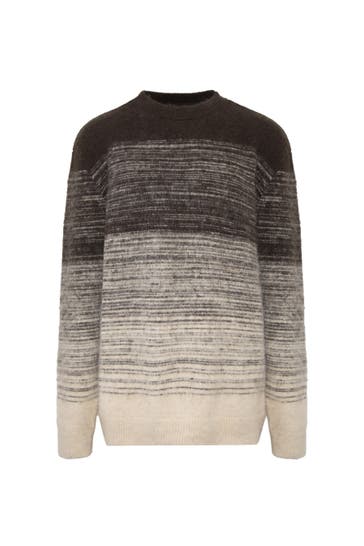 MAVI Sweatshirt CREW NECK SWEATER Seal Brown