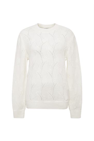 MAVI Sweatshirt CREW NECK SWEATER Antique White
