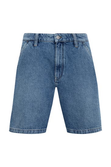 MAVI ROTTERDAM Mid 90's Blue Denim Shorts – Wide/Bootcut Fit