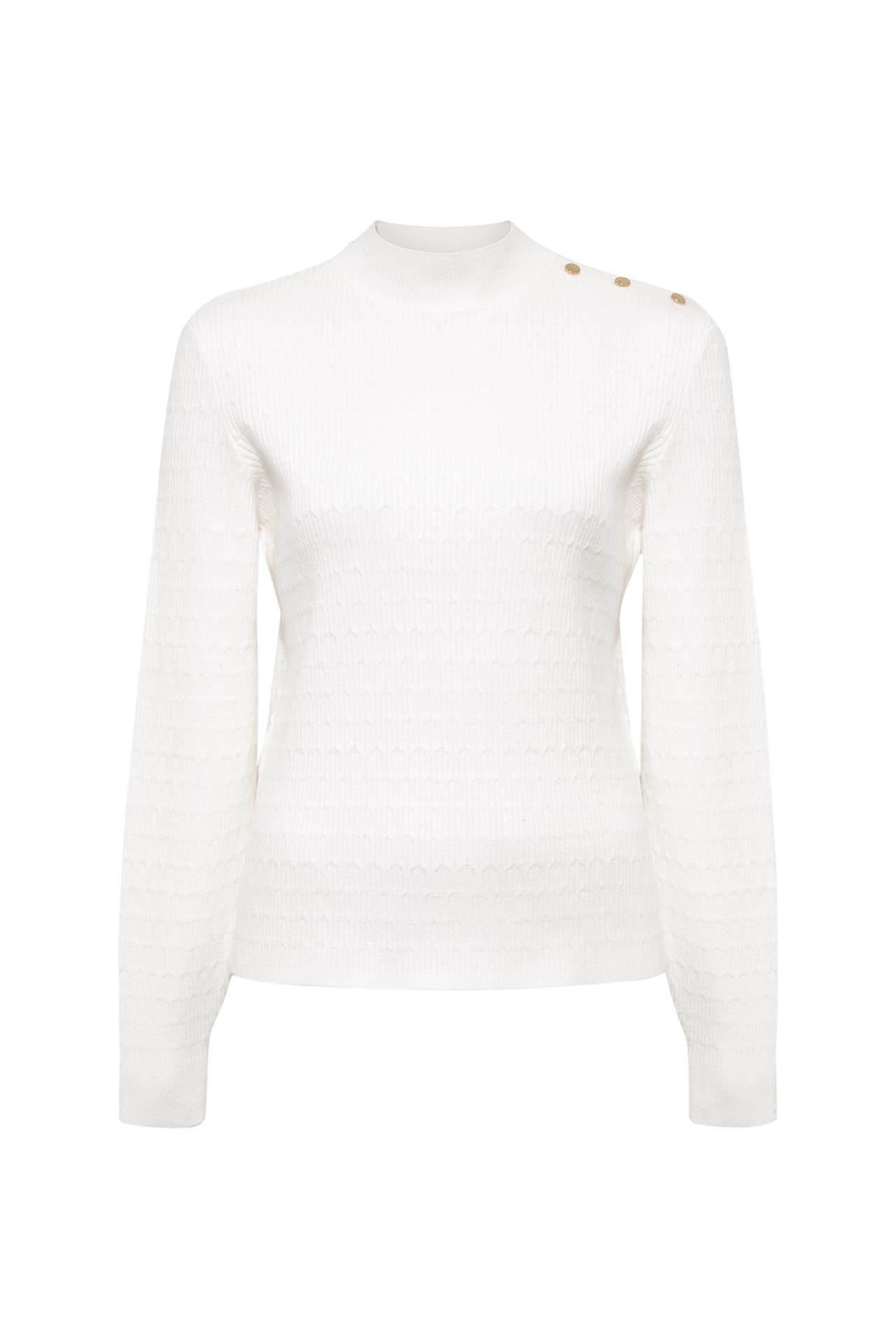 MAVI Strickpullover Antique White, Bild 1