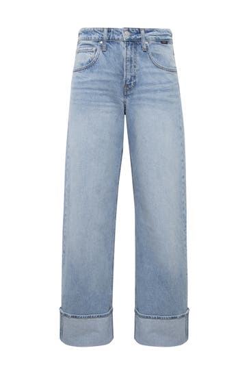 MAVI Jeans SANDRA Lt Brushed DENIM Wide/ Loose Fit