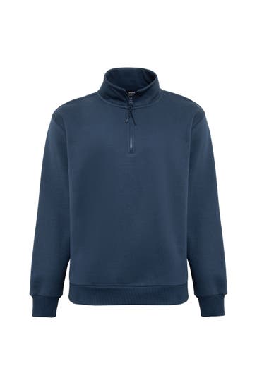 MAVI HALF ZIP SWEAT SHIRT Total Eclipse