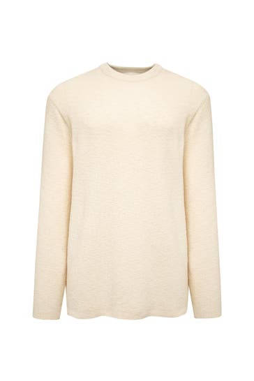 MAVI Sweatshirt CREW NECK SWEATER Almond Milk