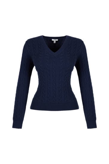 MAVI Sweatshirt V-NECK SWEATER Maritime Blue