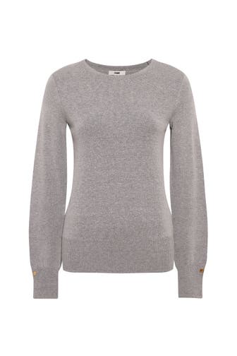 MAVI Sweatshirt CREW NECK BASIC SWEATER Light Grey Melange