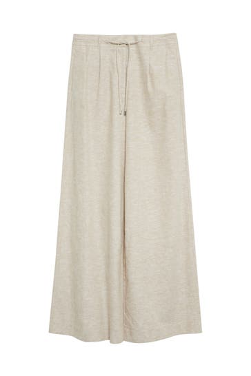 COMMA, Stoffhose 93W7_helles beige Tapered